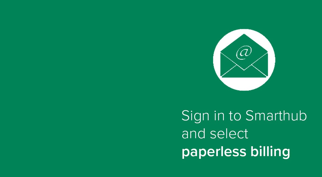 select paperless billing to win $100 bill credit