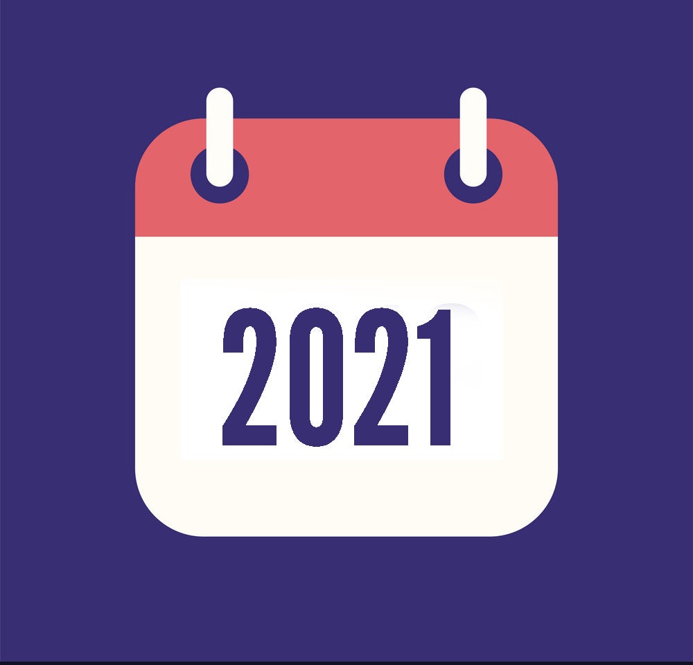 Calendar icon 2021