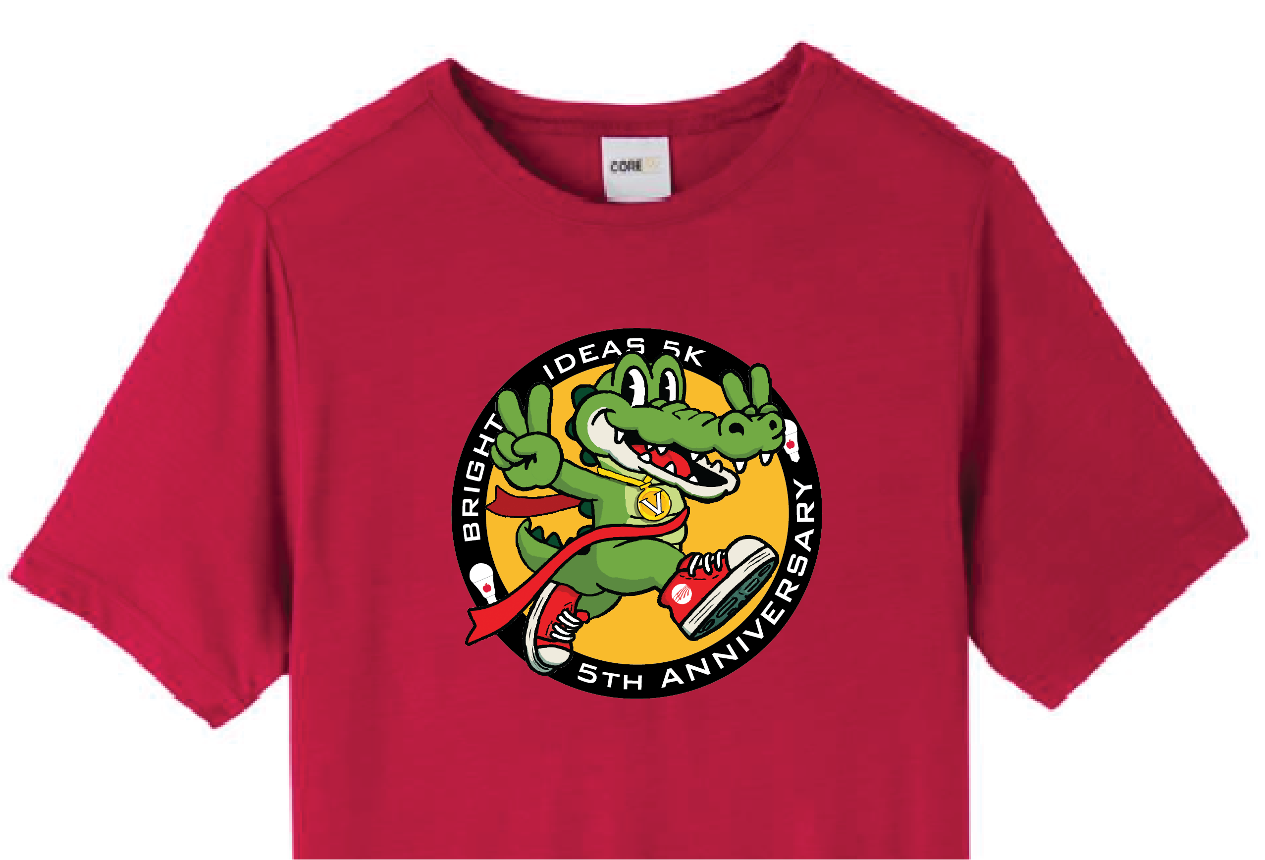 2026 Bright Ideas 5K race shirt