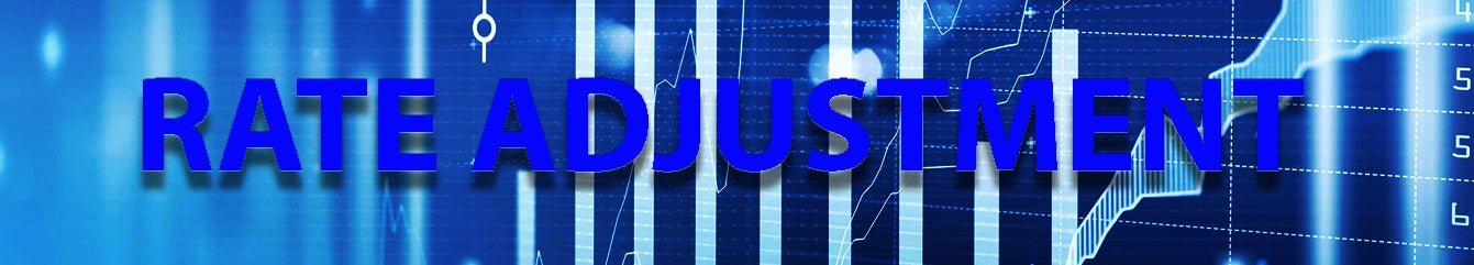 rate adjustment rising costs graphic
