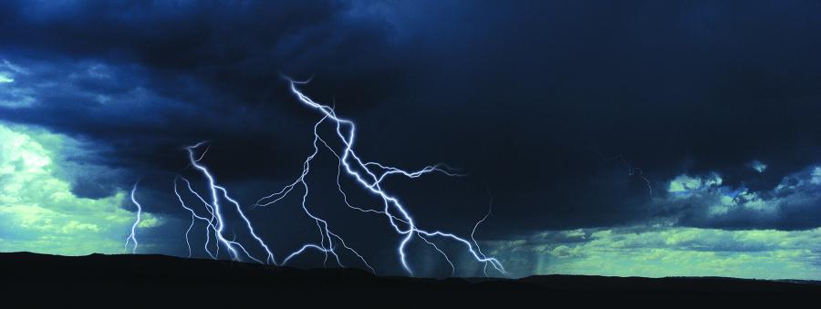 lightning storm